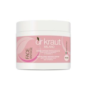 Crema revitalizante antiedad ácido hialurónico y vitamina E Dr. Kraut 500 ml