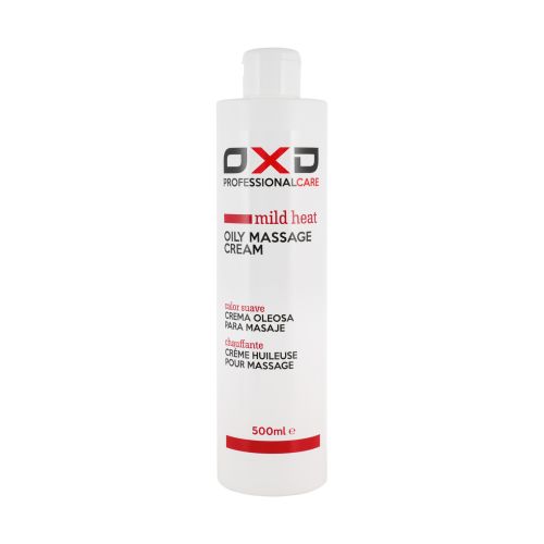 Crème huileuse de massage effet chauffant doux OXD 500 ml