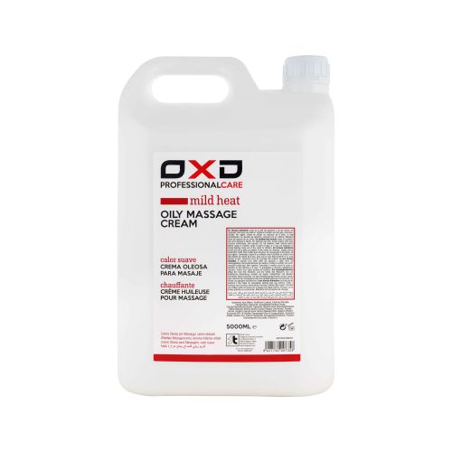 Crème huileuse de massage effet chauffant doux OXD 5000 ml